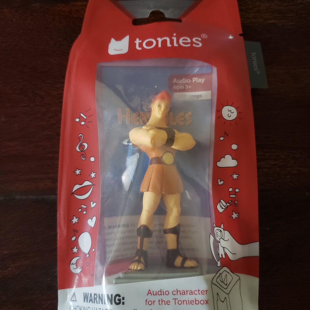 tonies Disney Hercules Audio Character for Toniebox Ages 5+ Approx. 31 min